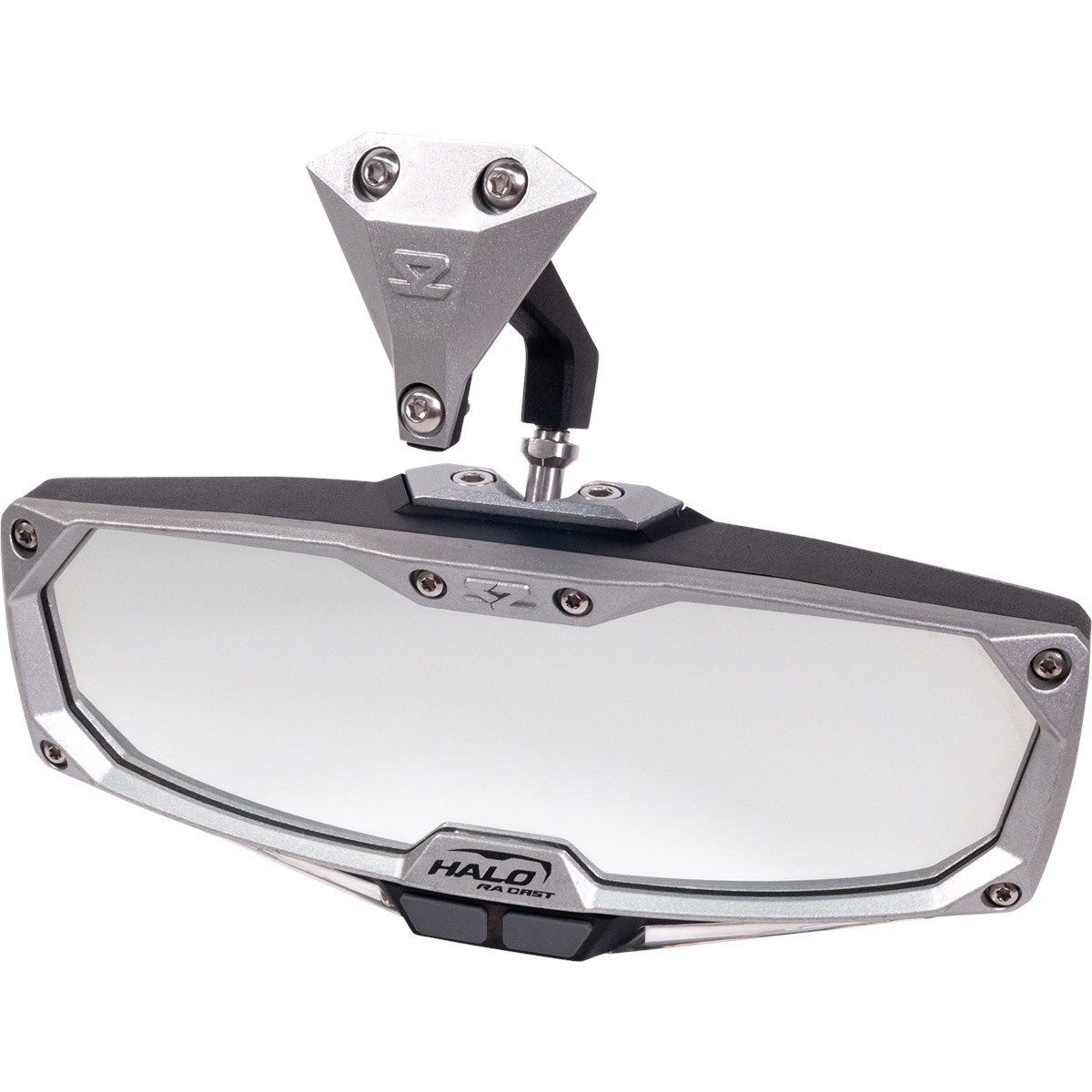 Seizmik Halo R Rear View Mirror with Cast Aluminum Bezel/LED Cabin Light - Maverick X3