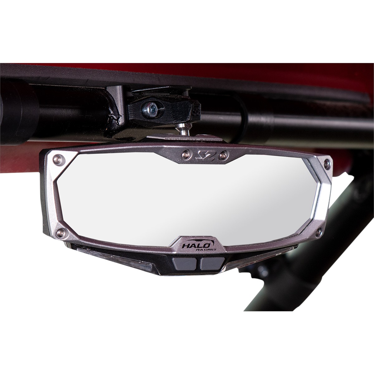 Seizmik Halo R Rear View Mirror with Cast Aluminum Bezel/LED Cabin Light - Pro XP