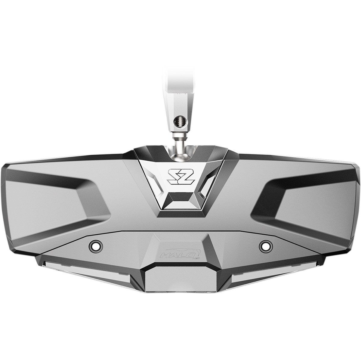 Seizmik Halo R Rear View Mirror with Cast Aluminum Bezel/LED Cabin Light - Pro XP