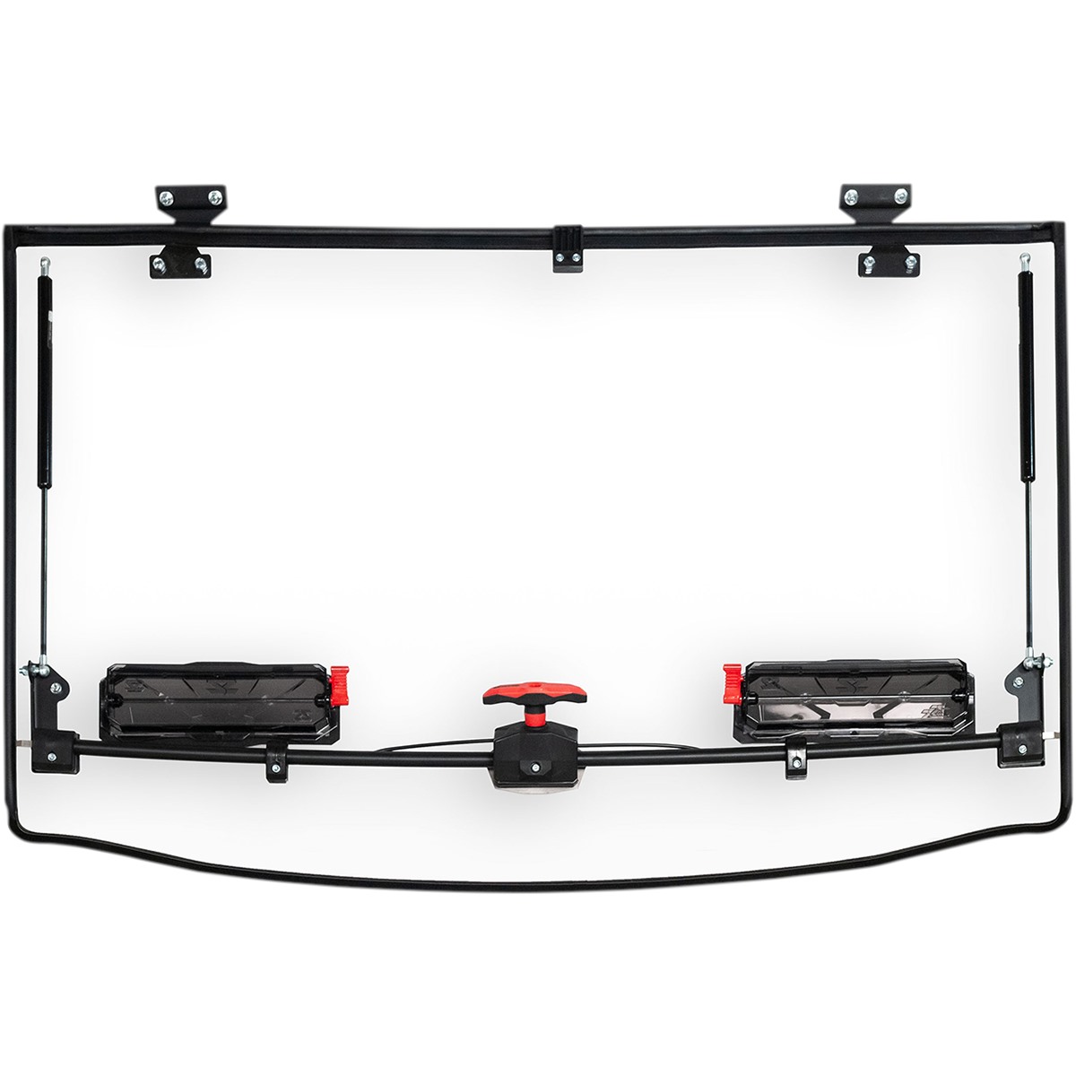 Flip-Up Windshield with Vents