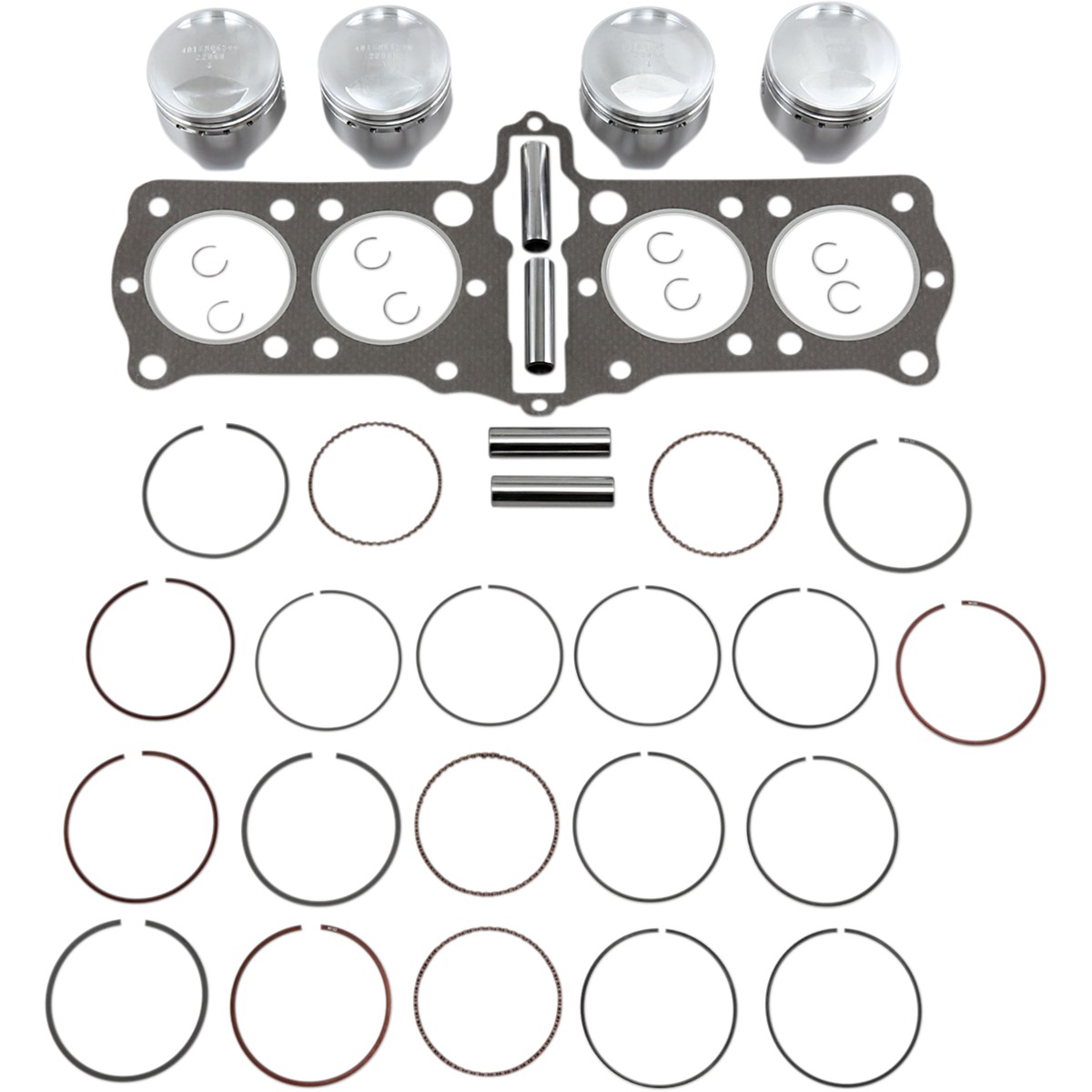 Wiseco Forged Piston Kit with Head Gasket