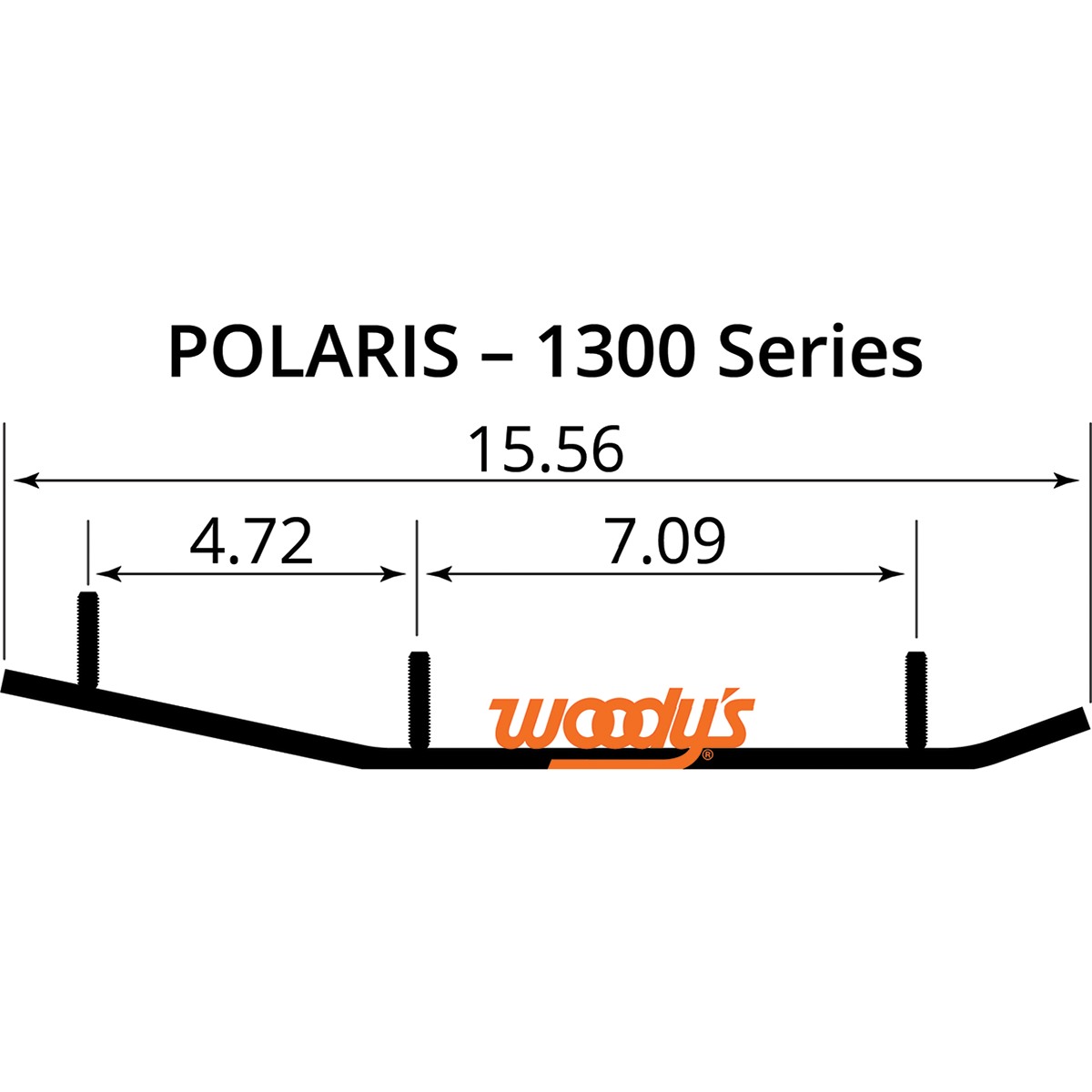Woody's Ace Flat-Top Carbide Runners